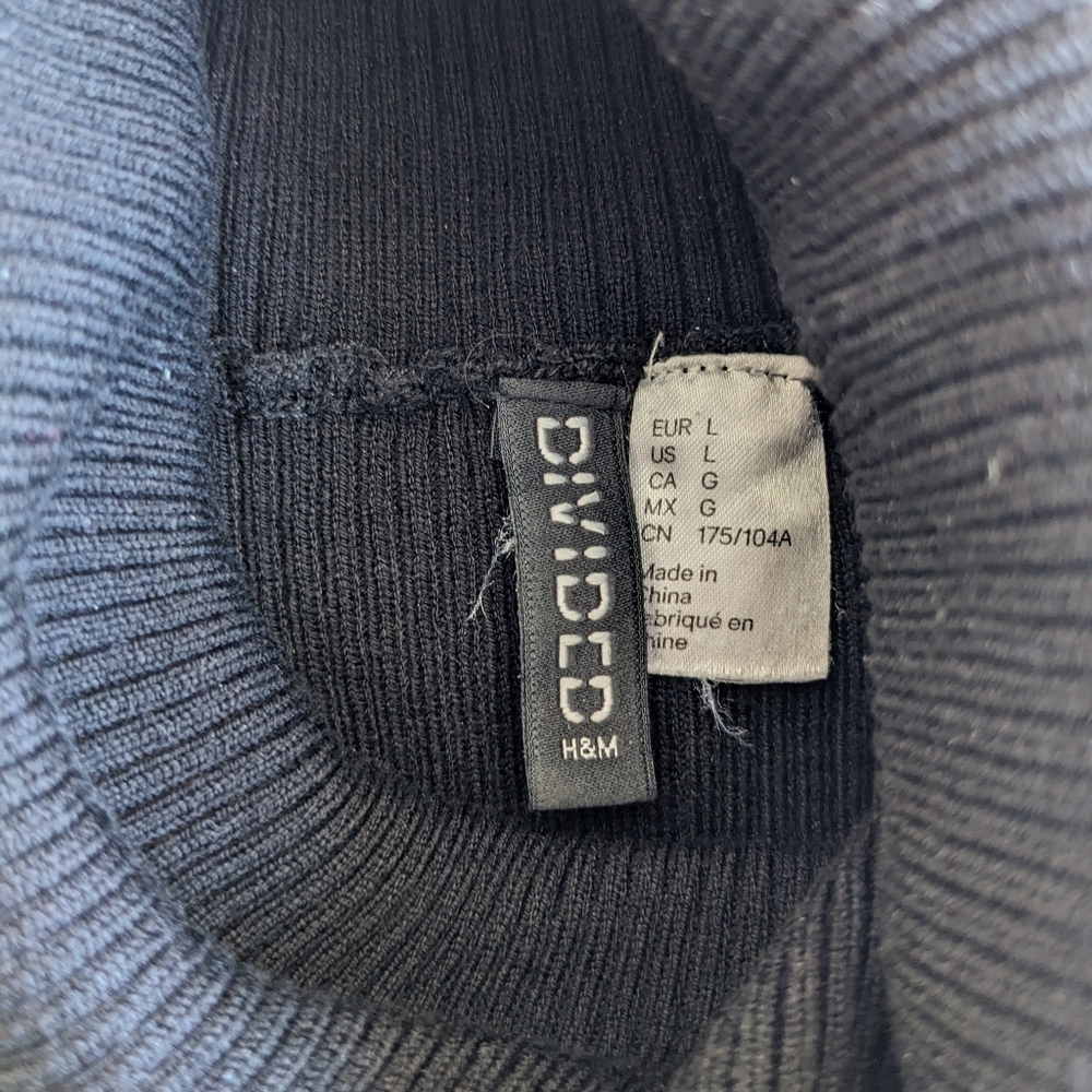 Black Turtleneck Sweater - Picture 6 of 8